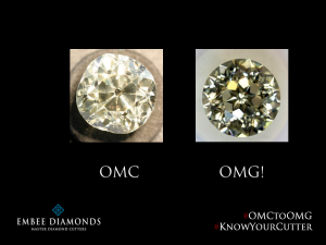 Diamond recut, repair & re-polish.