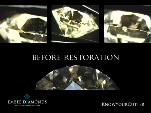 Diamond recut, repair & re-polish.